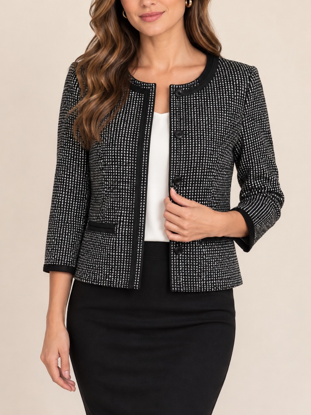 Sandro Tweed Jacket